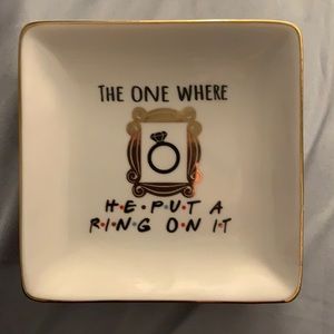“Friends” themed ring dish